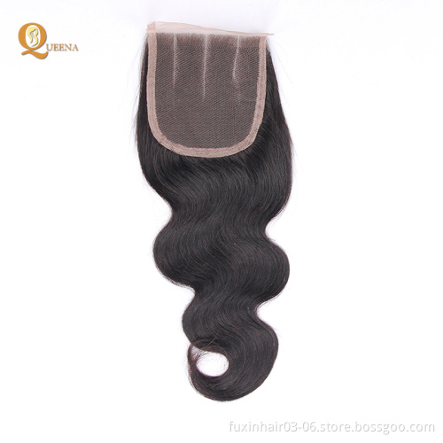 Body Wave Human Hair Bundle with 4x4 Hd Lace Closure Set Extensions Wholesale 10 12a Brazilian Cuticle Aligned Virgin Hair Weave